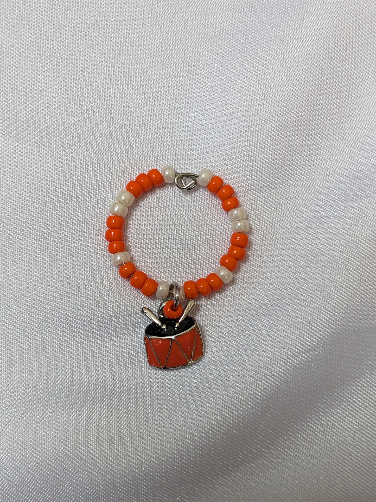 6 Colourful Musical Instrument Themed Wine Glass Charms