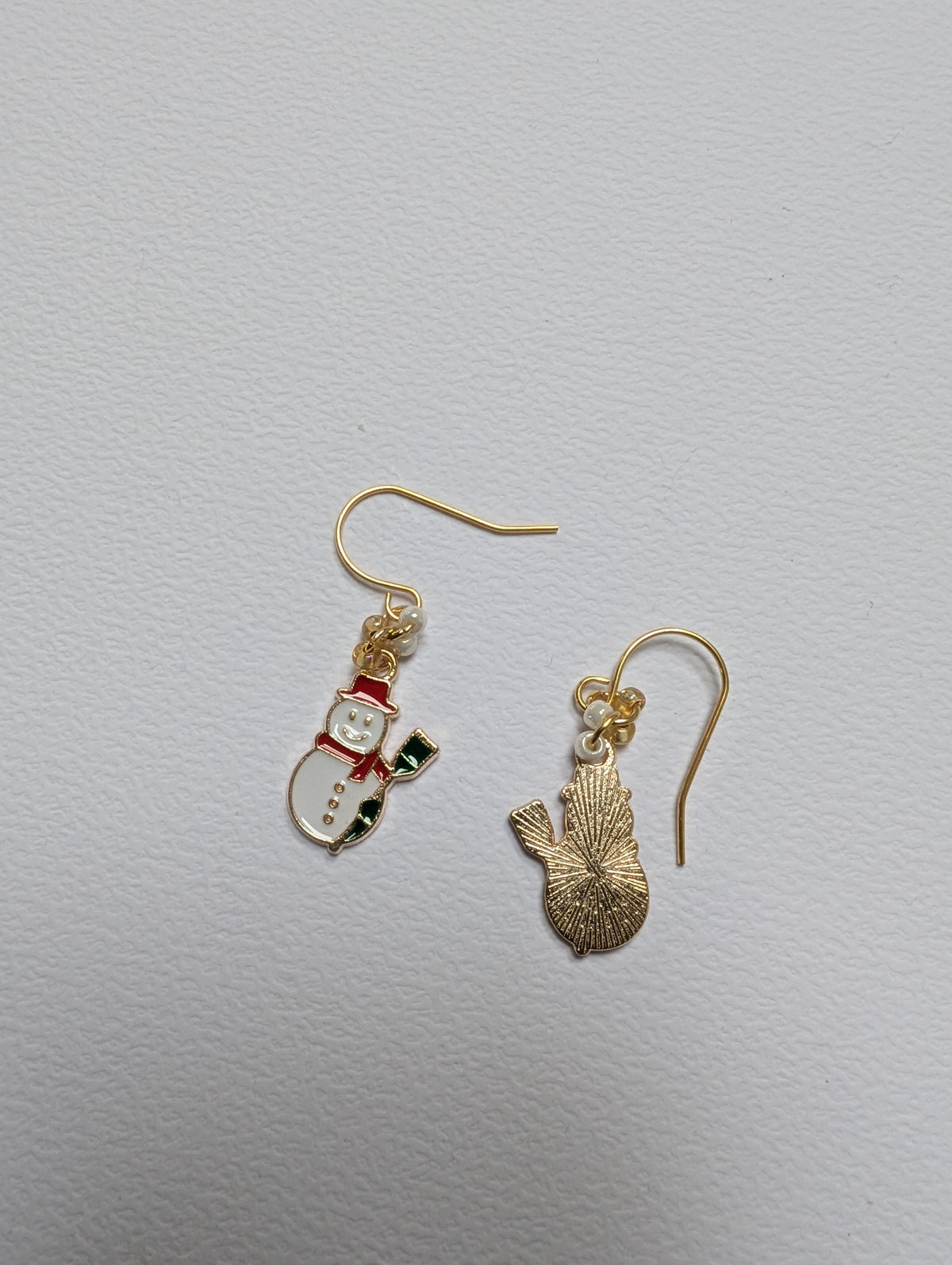 Festive Snowman Earrings