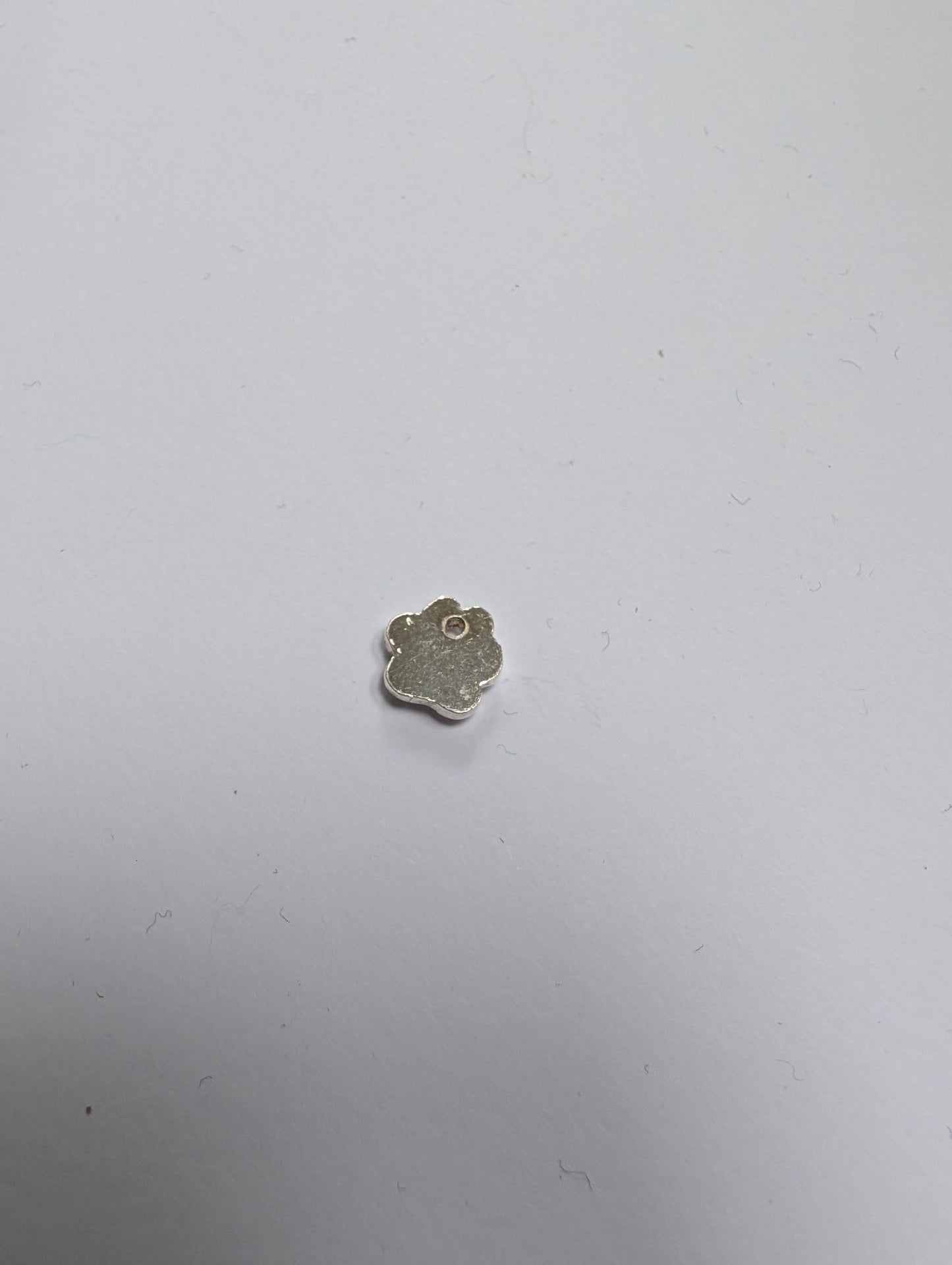 Handmade Paw Print Charm Necklace | Dainty Sterling Silver Paw Print Pendant
