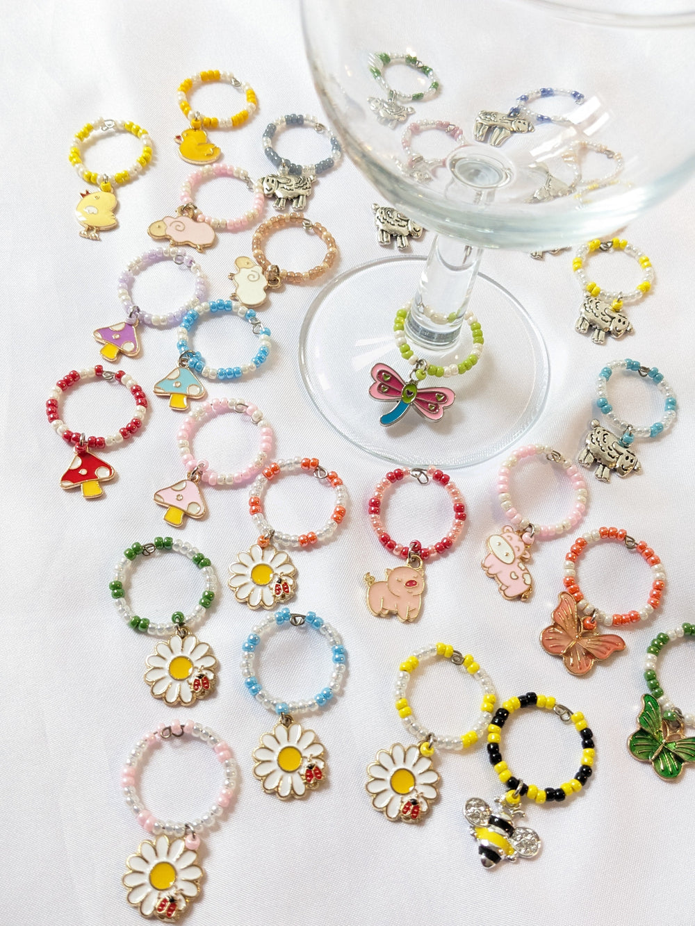 Wine Glass Charms