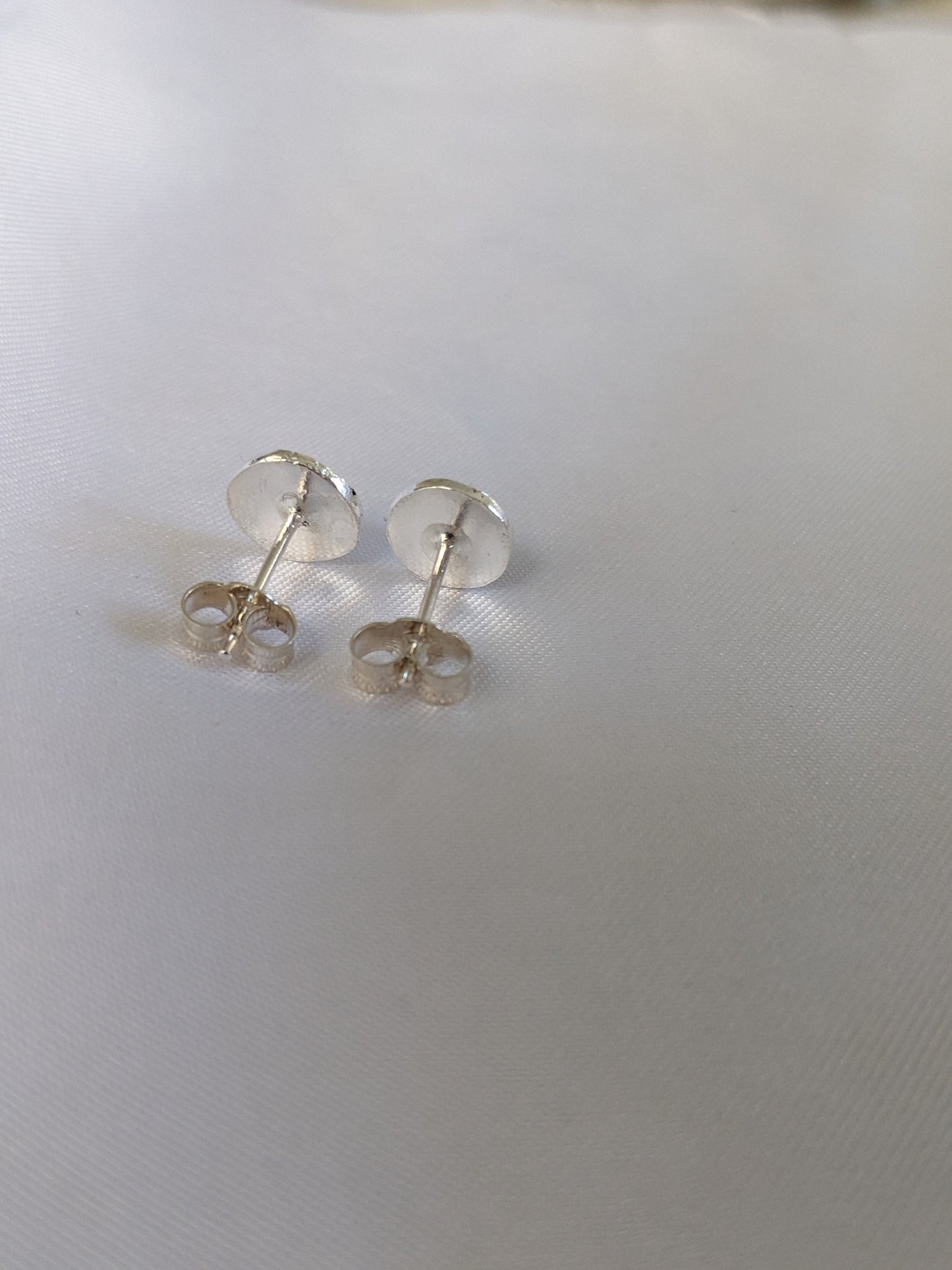 Sterling Silver 8 Point Star Stud Earrings