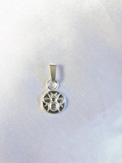Handmade Sterling Silver Bee Pendant | Jewellery Gift for Bee Lover