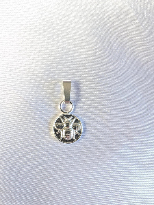 Handmade Sterling Silver Bee Pendant | Jewellery Gift for Bee Lover