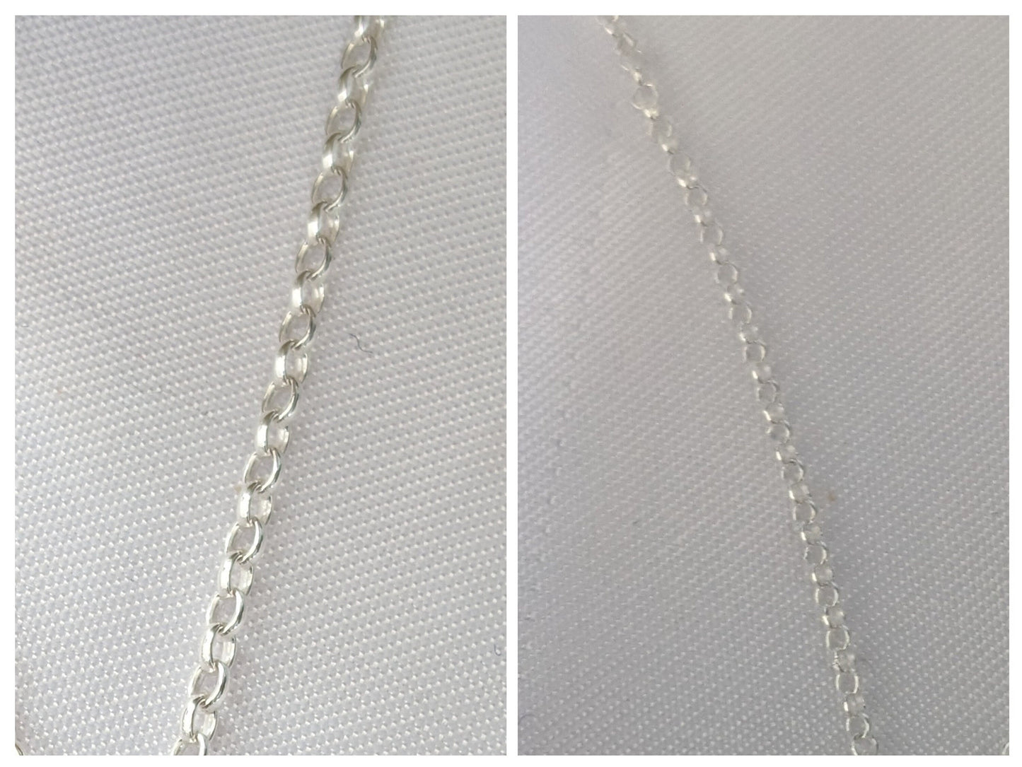 Sterling Silver Personalised Pendant Charm Necklace | Handmade Initial in a Circle Pendant