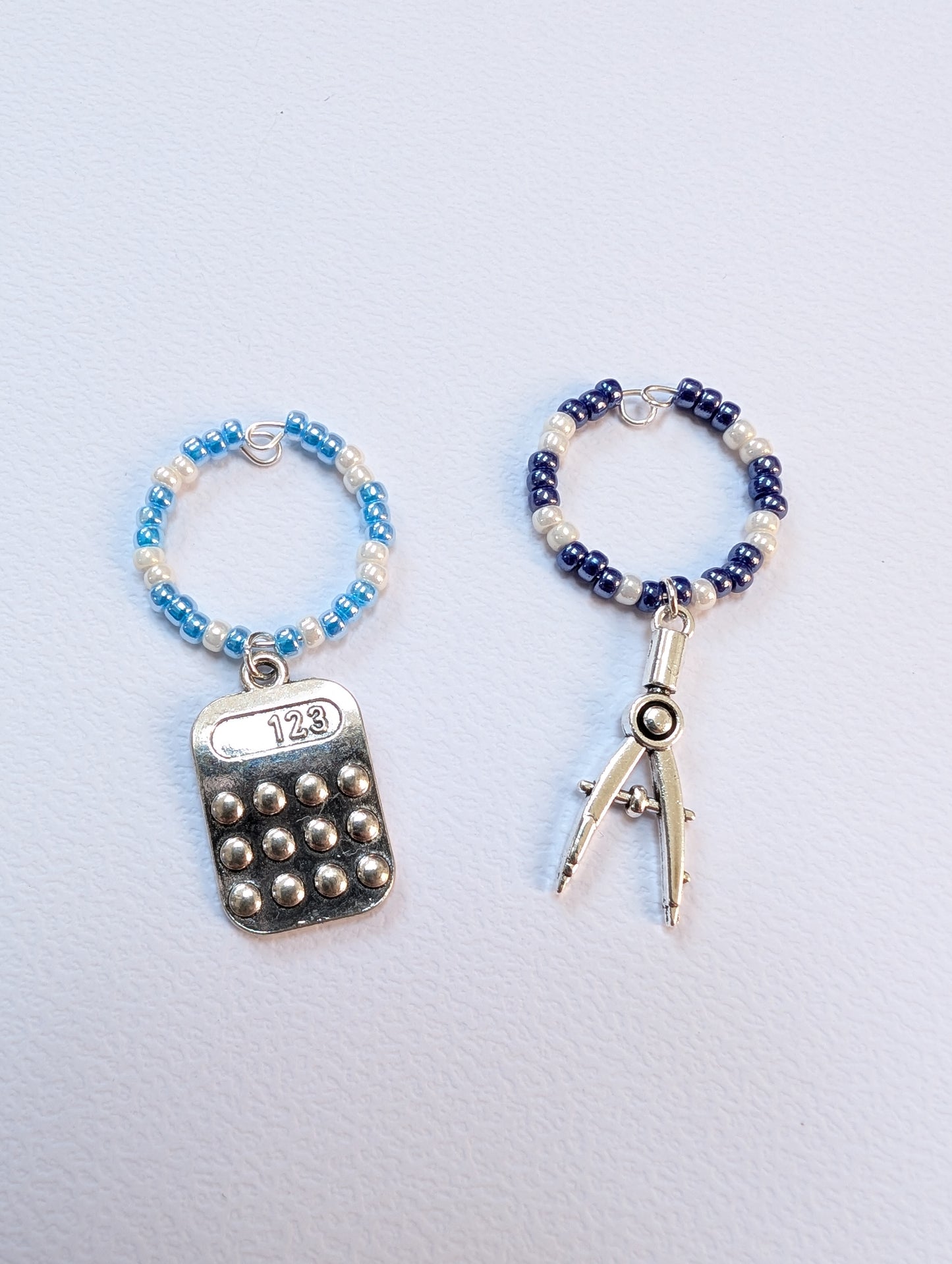 School End of Year Gift | Teacher Thank you Gift | Wine Glass Charms