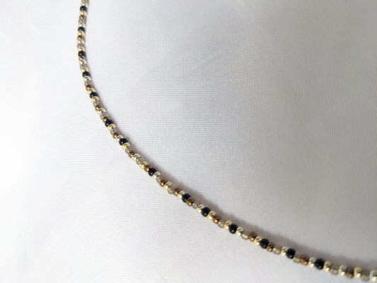 Metallic Tone Tiny Bead Layering Necklace | Anklet | Bracelet