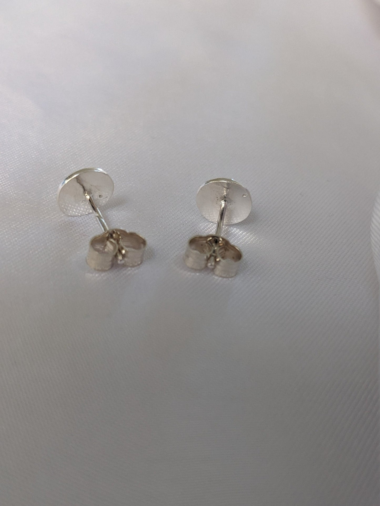Sterling Silver 8 Point Star Stud Earrings