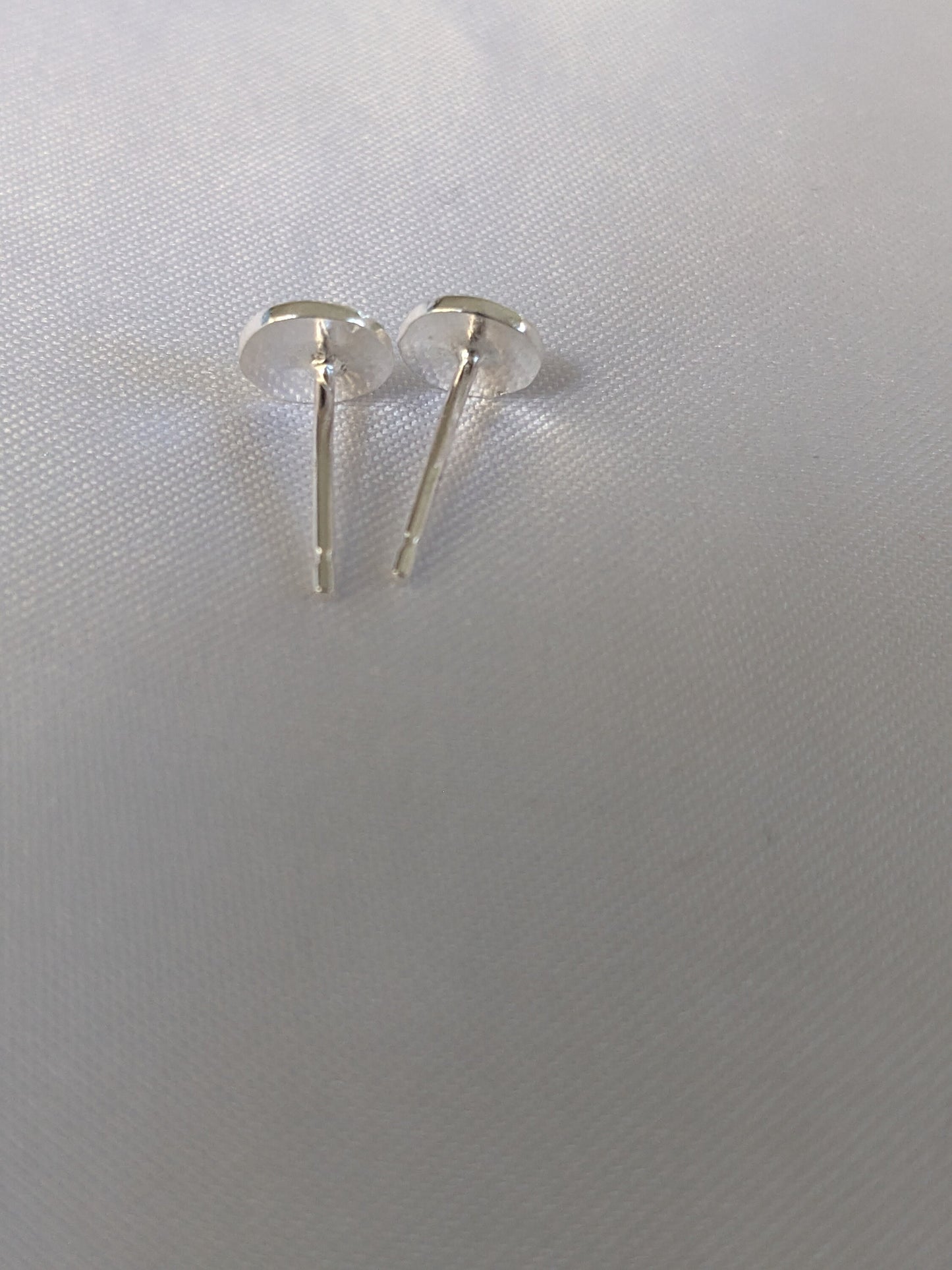 Sterling Silver 8 Point Star Stud Earrings